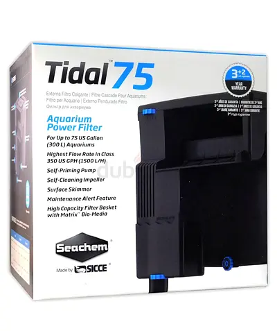 Seachem Tidal 75 Aquarium Power Filter - New in Box