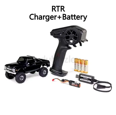 Axial SCX30 1/30 Chevy K10 Micro Crawler RTR - Black