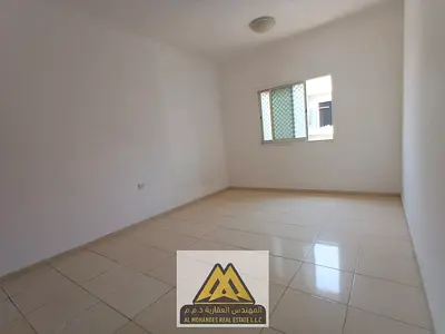 One-bedroom apartment for rent in Al Rawda 3, Ajman. Central AC, closed kitchen, free maintenance by owner. Annual rent AED 25,000.