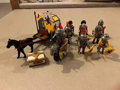 Playmobil Playsets - Knights, Police, and Ice Explorers