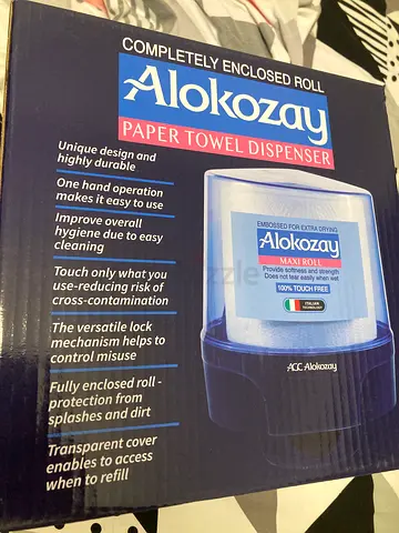 Alokozay Paper Towel Dispenser (New in Box)