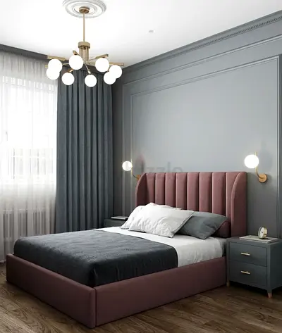 Brand New Double size bed with High quality mattress available for Sale.