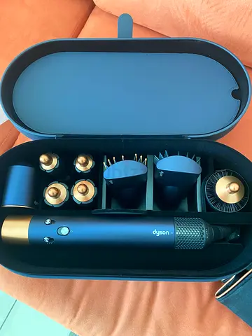 Dyson Airwrap Complete Styler - Blue/Gold (Full Set with Case)