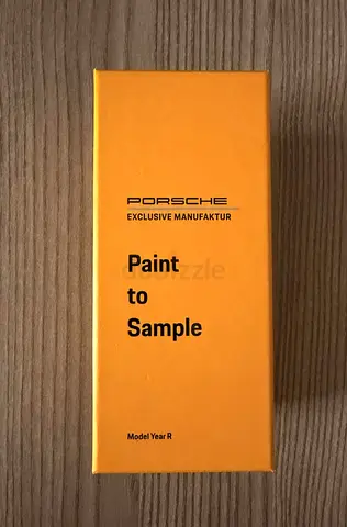 Porsche Exclusive Manufaktur Paint to Sample Color Swatch Set negotiable price