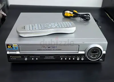 Panasonic VCR (NV-SJ30) - Excellent Condition with Remote  Cables
​Description