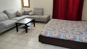 Ideal Studio with balcony Furnished for rent 3000pm in Spain Cluster, IC1.