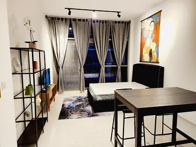 Furnished Studio Immediate for Rent DAMAC Hills