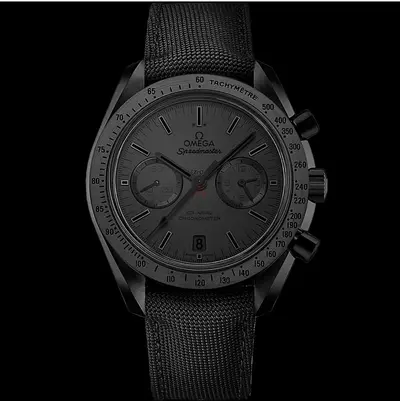 Omega Speedmaster Chronograph - Dark Side Of The Moon - Super Master Copy