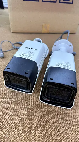 Pair of Hikvision DS-2CE19D3T-AIT3ZF -style CCTV Bullet Cameras - Used, Working