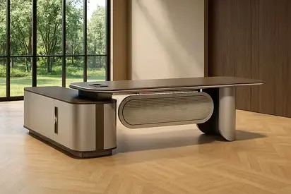 Executive L shape table