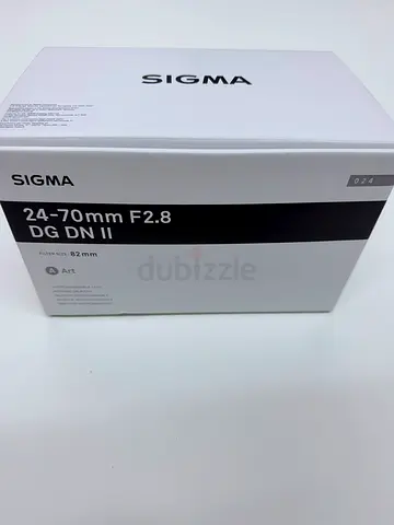 Sigma 24-70mm F2.8 DG DN II (82mm) - Brand New in Box