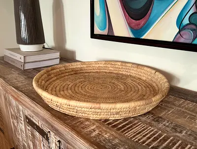 HM woven tray 45 cm