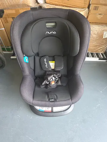 Nuna Revv Solid Convertible Car Seat with 5-Point Safety Harness and Seat Belt System