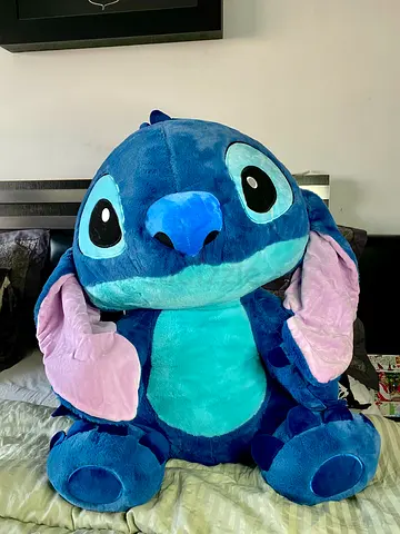 Large Blue Stitch Plush Toy - Giant Stuffed Animal
