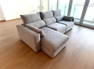 IKEA Esklstuna L Shape Sofa Bed Gray