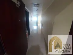 1BR apartment in Muwaileh Commercial with central AC, bathroom, balcony, prime location near all ser