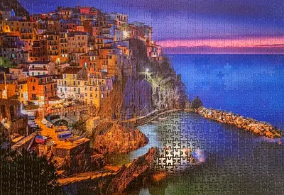 Handmade 1000-Piece Puzzle Artwork – Ready for Framing