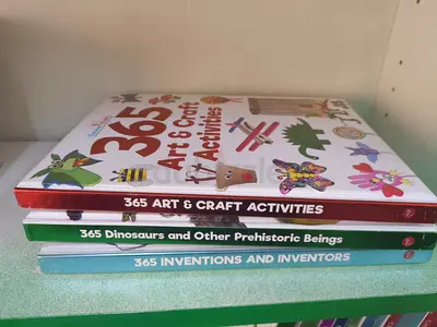 Set of 3 365 Childrens Activity and Learning Books
