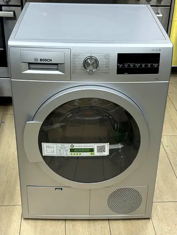 Bosch Series 6 Condenser Dryer 9 kg - Silver, Good Condition