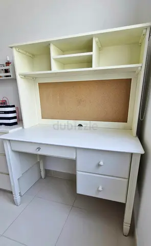 Pottery Barn Kids desk plus hutch storage