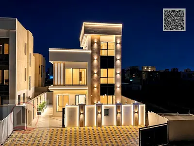 للبيع فيلا بعجمان منطقه الحليو شامل التسجيل والتمليك تتكون من 5 غرف ماسترو مجلس و2صالة وغرفة خدامة تمليك حر لجميع الجنسيات وأمكانية التمويل البنكي