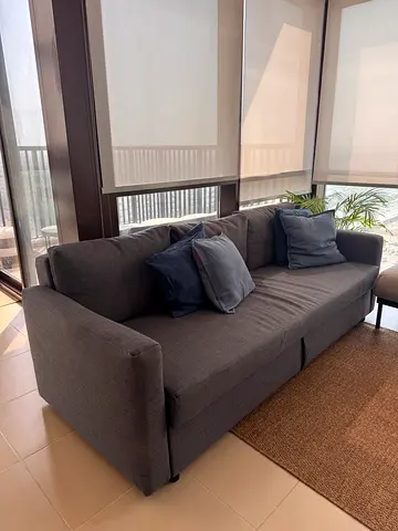 IKEA Sleeper Couch - 3 Seat Sofa