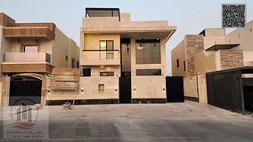 Villa for sale in Ajman, Al Helio area, including registration and ownership. It consists of 6 maste