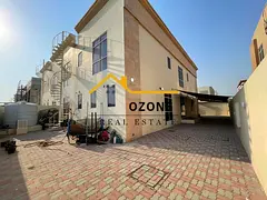 Hot offer /no deposit \Luxurious 6bedroom villa with separate majlis with balcony maid room
