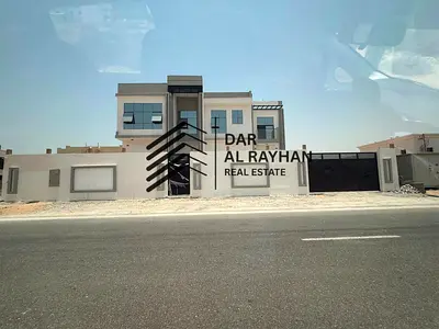 Elegant 5BR Villa | 2 Halls + Majlis | 10,000 Sq.Ft Plot | Al Hoshi