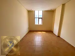 One bedroom and living room for annual rent in Al Majarrah area Central air conditioning, spacious,