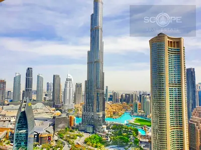 Vacant 3BR Fully Furnished | Burj Khalifa View