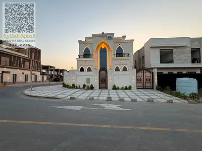 فيلا جديدة كورنر ، حجر كامل ، تكييف مركزى ، منطقة سكنية جميلة