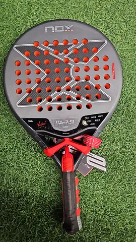 NOX ML10 26 Padel Racket (Red/Black) - Brand New