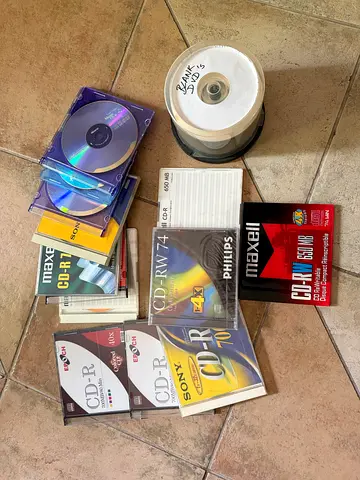 Blank cds dvds