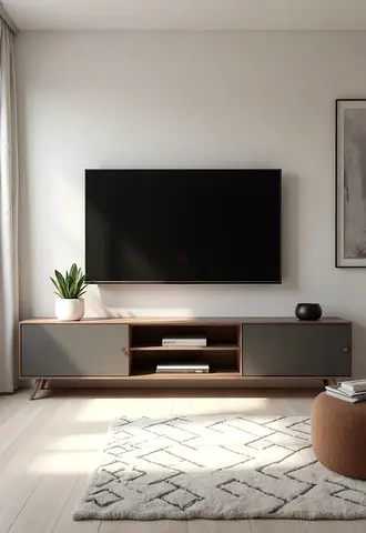 Modern design TV unit