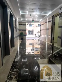 Two bedrooms and a living room for annual rent in Al Majaz 2 - Sharjah | 2 bathrooms | Large living