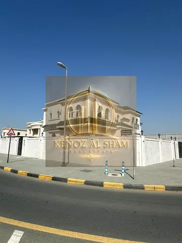 🏡 للإيجار – فيلا فاخرة في منطقة النوف | الشارقة 📍 موقع مميز – زاوية على شارعين