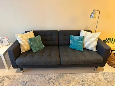 Three seater ikea landskrona sofa