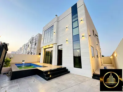 فيلا جديده مع مسبح وتكييف مركزي(4 غرف ماستر +مجلس +صاله +مطبخ ) تملك حر في الحليو 2 عجمان