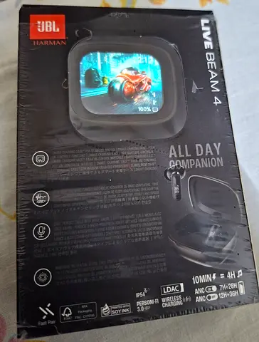 JBL Live Beam 4 TWS Earbuds with Smart Charging Case