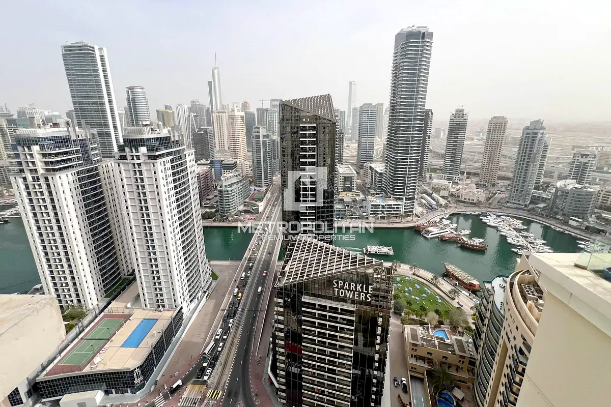 Canal and Marina View | High Floor | Furnished