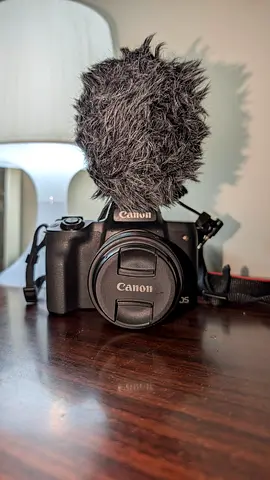 Canon Mirorless M50 with External Microphone (like brand new Condition)