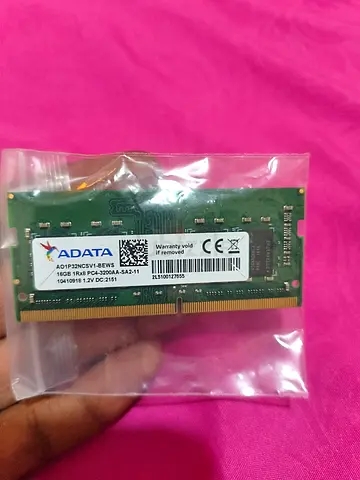 16gb DDR ram @3200mhz for laptop @275