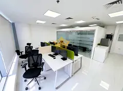 Spacious Furnished Office || Ready to Move || DED