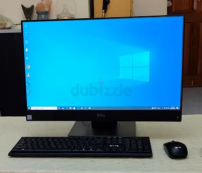 Dell Optiplex 7470 Aio all in one Core i5-9th generation CPU 256GB NVMeSSD 0ne TB hard disk Wi-