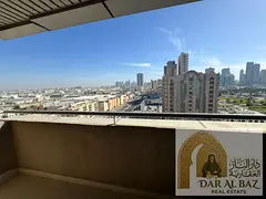 Beautiful 1BHK in Sharjah with spacious layout, 2 bathrooms, panoramic view, prime location near Dub