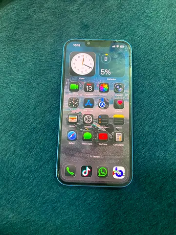 iPhone 13  Blue - Good Working Condition, Screen Protector Installed