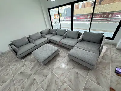 Ikea soderhamn u shape sofa without footstool