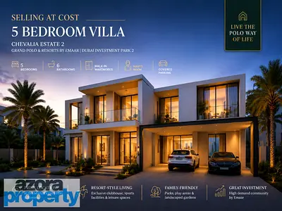 Limited Opportunity | Selling at Cost | 5BR Villa by Emaar