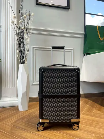 Goyard Bourget PM Trolley Case Black